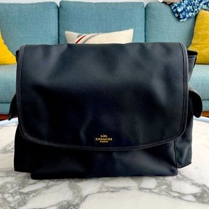 ALMOST NEW Coach Diaper Bag. Bag was used less than 5 times.